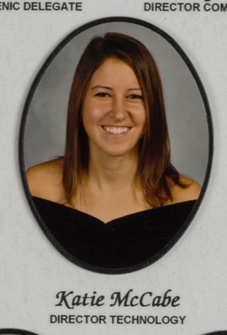 Epsilon Beta Chapter Composite, Katie McCabe, 2009-2010