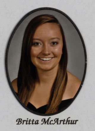 Epsilon Beta Chapter Composite, Britta McArthur, 2012-2013