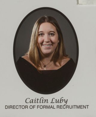 Epsilon Beta Chapter Composite, Caitlin Luby, 2016-2017