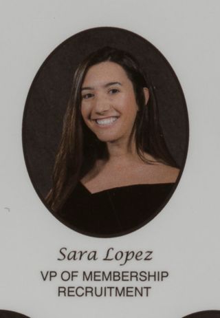Epsilon Beta Chapter Composite, Sara Lopez, 2017-2018