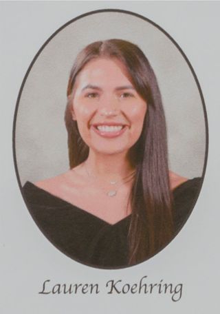 Epsilon Beta Chapter Composite, Lauren Koehring, 2018-2019
