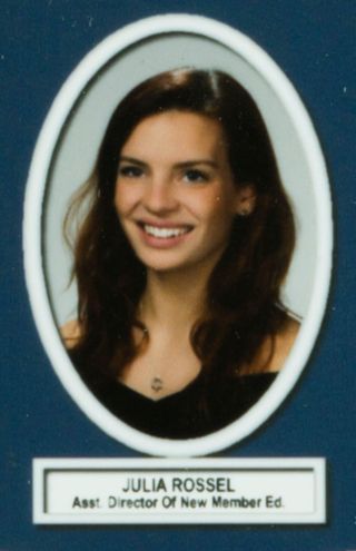 Theta Chapter Composite Detail, Julia Rossel, 2008-2009