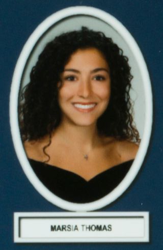 Theta Chapter Composite Detail, Marsia Thomas, 2008-2009