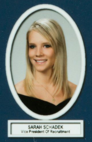 Theta Chapter Composite Detail, Sarah Schadek, 2008-2009