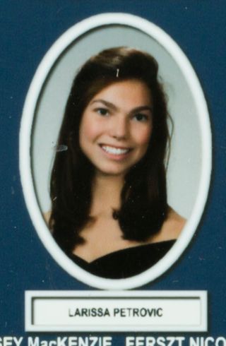 Theta Chapter Composite Detail, Larissa Petrovic, 2008-2009