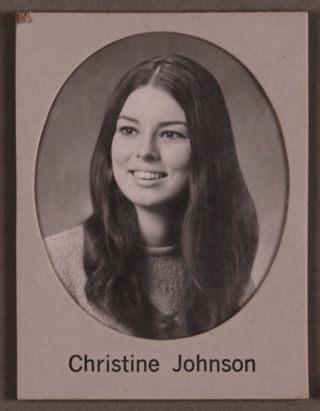 Theta Chapter Composite Detail, Christine Johnson, 1970-1971
