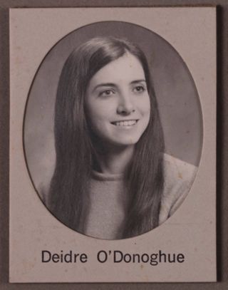 Theta Chapter Composite Detail, Deirdre O'Donoghue, 1970-1971