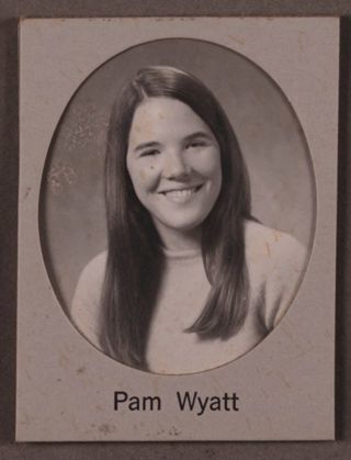 Theta Chapter Composite Detail, Pam Wyatt, 1970-1971