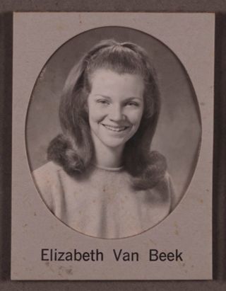 Theta Chapter Composite Detail, Elizabeth Van Beek, 1970-1971