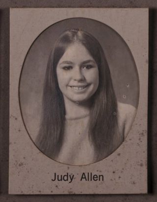 Theta Chapter Composite Detail, Judy Allen, 1970-1971