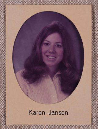 Theta Chapter Composite Detail, Karen Janson, 1971-1972