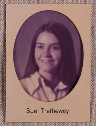 Theta Chapter Composite Detail, Sue Trethewey, 1971-1972