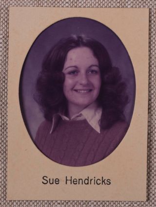 Theta Chapter Composite Detail, Sue Hendricks, 1971-1972