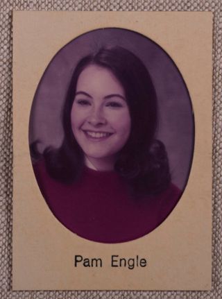 Theta Chapter Composite Detail, Pam Engle, 1971-1972