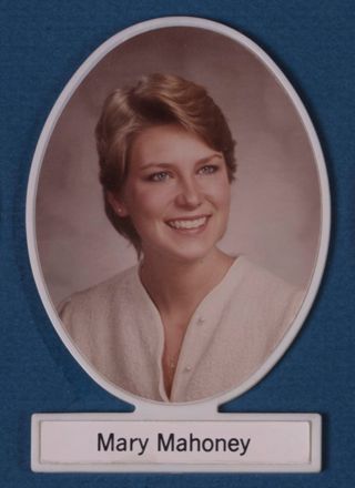 Theta Chapter Composite Detail, Mary Mahoney, 1983-1984