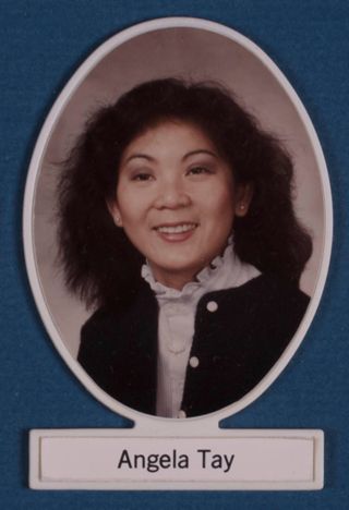 Theta Chapter Composite Detail, Angela Tay, 1983-1984