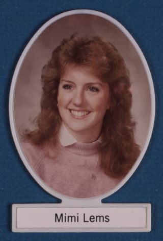 Theta Chapter Composite Detail, Mimi Lems, 1983-1984