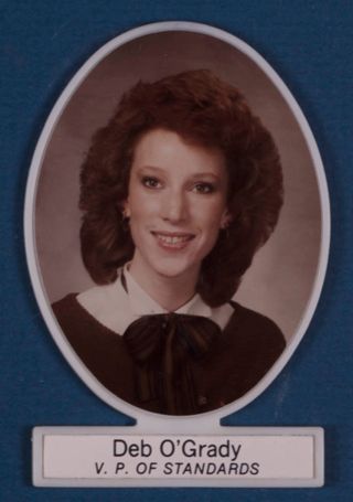 Theta Chapter Composite Detail, Deb O'Grady, 1983-1984