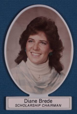 Theta Chapter Composite Detail, Diane Brede, 1983-1984