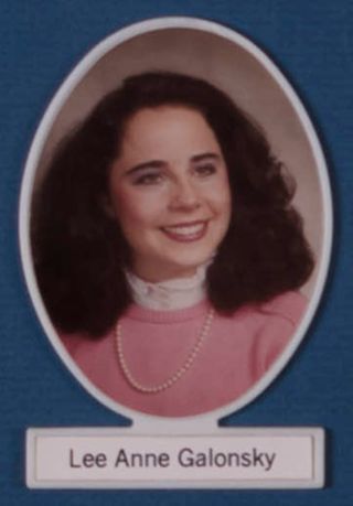 Theta Chapter Composite Detail, Lee Anne Galonsky, 1983-1984