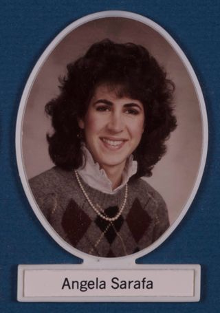 Theta Chapter Composite Detail, Angela Sarafa, 1983-1984