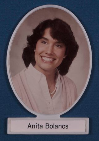 Theta Chapter Composite Detail, Anita Bolanos, 1983-1984