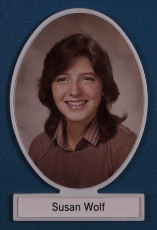 Theta Chapter Composite Detail, Susan Wolf, 1983-1984