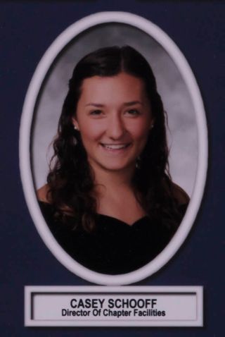 Theta Chapter Composite Detail, Casey Schooff, 2014-2015