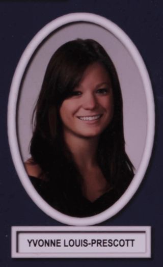 Theta Chapter Composite Detail, Yvonne Louis-Prescott, 2009-2010
