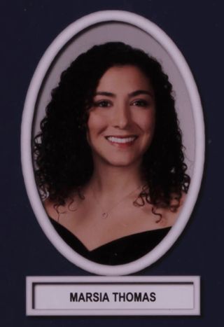 Theta Chapter Composite Detail, Marsia Thomas, 2009-2010