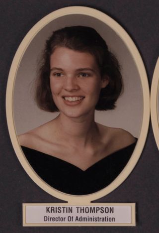 Theta Chapter Composite Detail, Kristin Thompson, 1998-1999