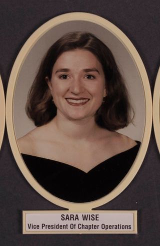 Theta Chapter Composite Detail, Sara Wise, 1998-1999