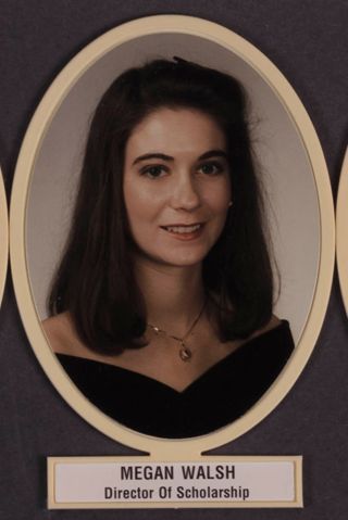 Theta Chapter Composite Detail, Megan Walsh, 1998-1999