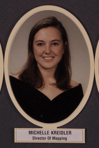 Theta Chapter Composite Detail, Michelle Kreidler, 1998-1999