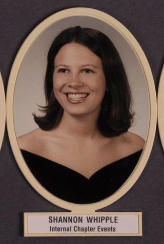 Theta Chapter Composite Detail, Shannon Whipple, 1998-1999