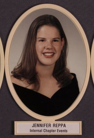 Theta Chapter Composite Detail, Jennifer Reppa, 1998-1999