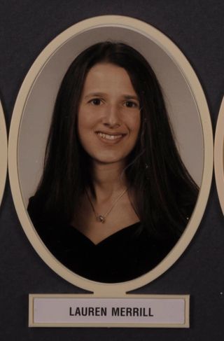 Theta Chapter Composite Detail, Lauren Merrill, 1998-1999