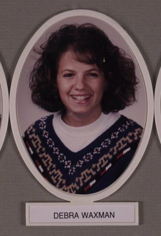 Theta Chapter Composite Detail, Debra Waxman, 1991-1992