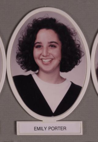 Theta Chapter Composite Detail, Emily Porter, 1991-1992