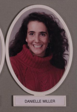 Theta Chapter Composite Detail, Danielle Miller, 1991-1992