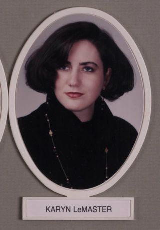 Theta Chapter Composite Detail, Karyn LeMaster, 1991-1992