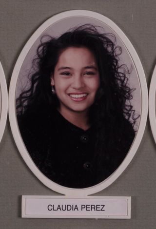 Theta Chapter Composite Detail, Claudia Perez, 1991-1992