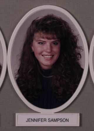 Theta Chapter Composite Detail, Jennifer Sampson, 1991-1992