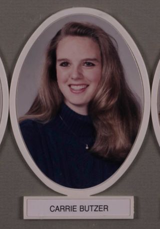 Theta Chapter Composite Detail, Carrie Butzer, 1991-1992