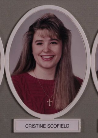 Theta Chapter Composite Detail, Christine Scofield, 1991-1992