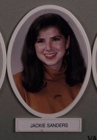 Theta Chapter Composite Detail, Jackie Sanders, 1991-1992