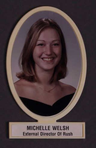 Theta Chapter Composite Detail, Michelle Welsh, 2000-2001