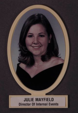 Theta Chapter Composite Detail, Julie Mayfield, 2000-2001