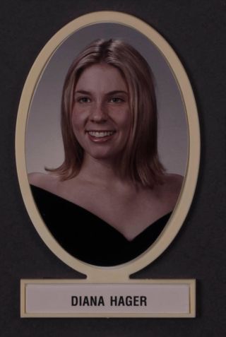 Theta Chapter Composite Detail, Diana Hager, 2000-2001