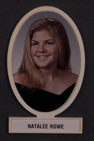 Theta Chapter Composite Detail, Natalee Rowe, 2000-2001